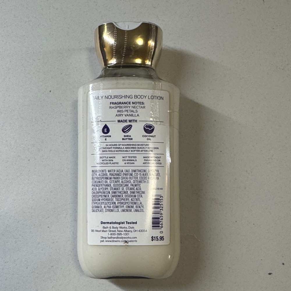 Bath & Body Works Butterfly Body Lotion - Purple and Cream - Picture 2 of 3